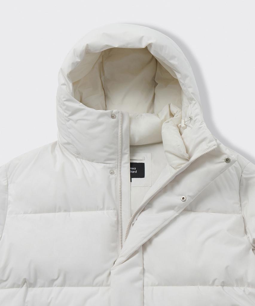 Musinsa Standard Daily Puffer Long Padded Parka [Dusty Cream]