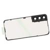 Back Glass Cover Replacement Transparent Housing Door Black Frame with Camera Lens Phone Stand Toos