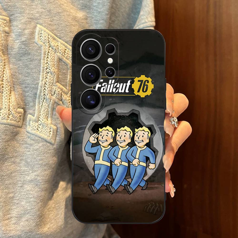 F-Fallout S-Series 4 Крутой Игровой Чехол для Телефона для Samsung S 24 Fe 25 Ultra Plus 20 Lite 21 30 22 23 24 22 Ultra 5G Fundas