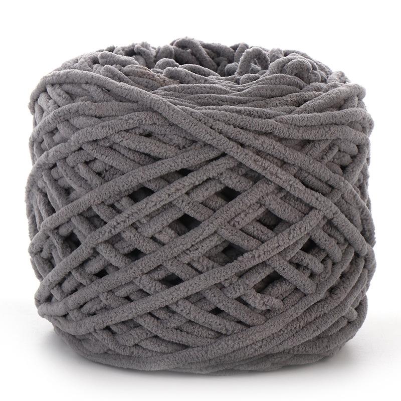 Рукоделие Вязание крючком Пряжа Однорядная нить Крючок Нитка для обуви Толстая линия Домашние тапочки Шарф Подушка Монохромный однотонный цветной клубок ниток