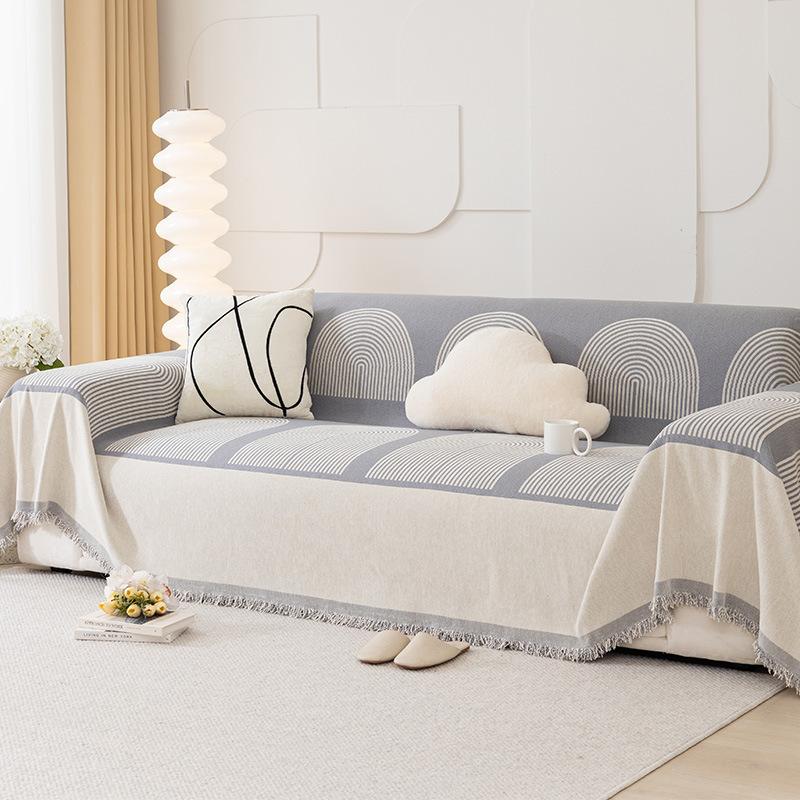 Полотенце для дивана Новогоднее одеяло для дивана Высококачественный всесезонный универсальный чехол для дивана Ткань Все включено Чехол для дивана
