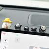 Cute Cartoon Car Interior Decoration Funny Little Ghost Car Center Console Rearview Mirror Decoration Car Accessories Gifts