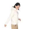 Hooded Sweatshirt Booby Logo Zip Parka [Chums] Women's H/Natural×Navy