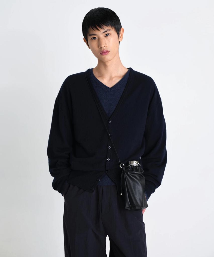 Labelarchive Hiora Merino Air Wool Cardigan Dark Navy