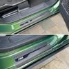 Door Sill Guard Protector for Ford Bronco 2026 2025- Accessories 4 Door, Door Edge Guards with 1966 Pattern Paying Tribute 60th