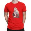 Men's Zero Two Sexy T Shirt Darling In The Franxx Anime Pure Cotton Tops Humorous Short Sleeve Crewneck Tee Shirt Summer T-Shirt Unisex