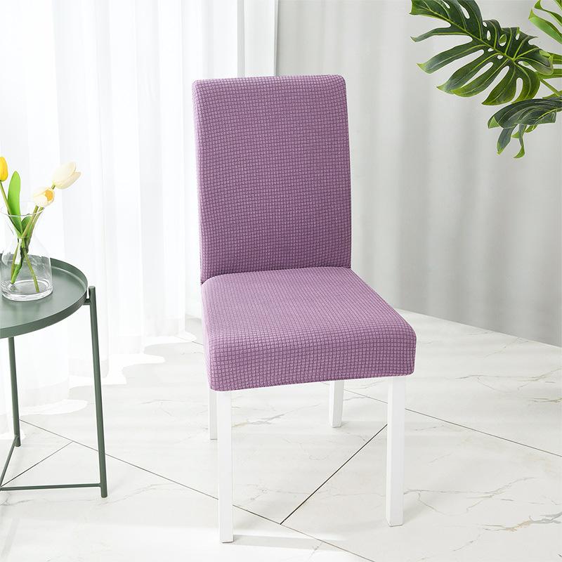 Водонепроницаемый чехол на стул, эластичные чехлы на стулья, обеденный стол в отеле, клетчатый чехол на стул в ресторане