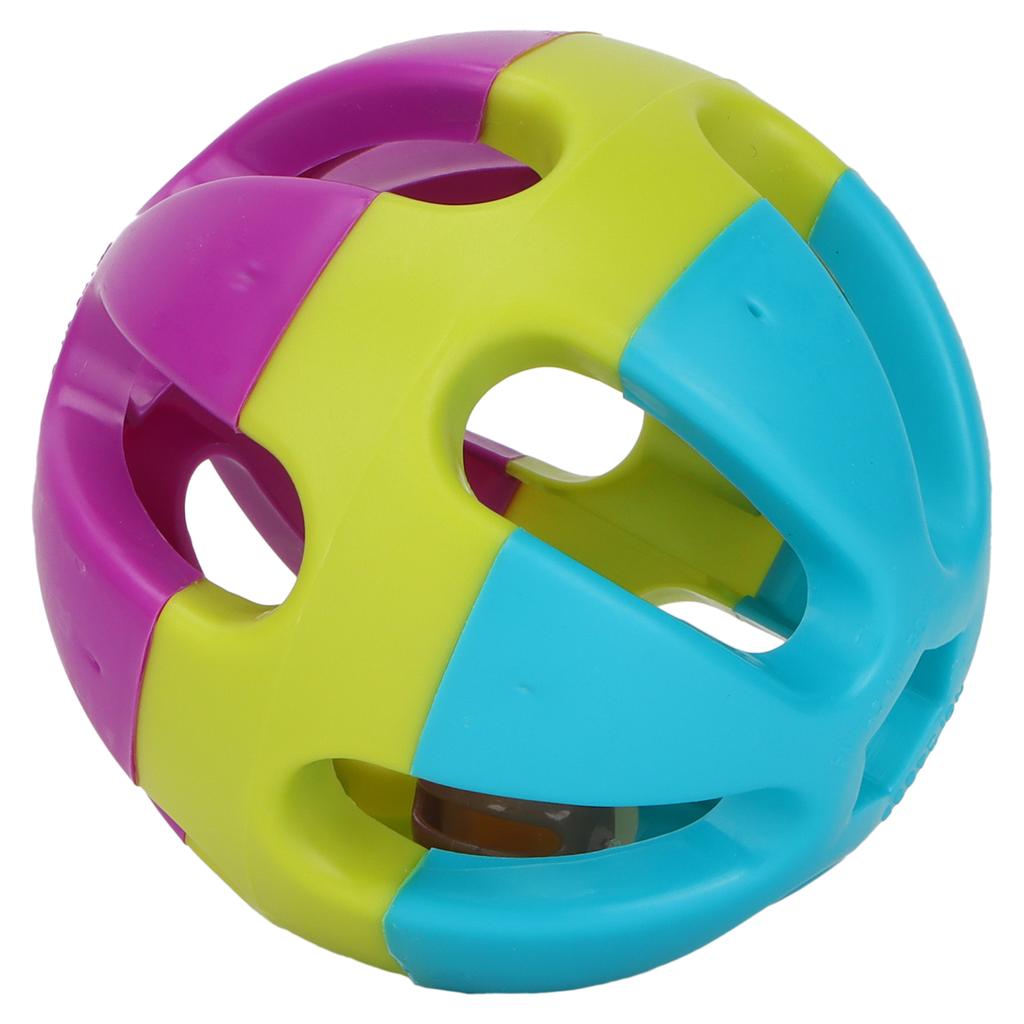 NonToxic Plastic Cat Chasing Rattle Interactive Toy Catching Ball with Bell Pet Supplies