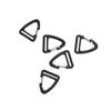 Accessories Plastic Alloy Spring Quickdraws Clip Hooks Keychain Belt Buckles Triangle Carabiner