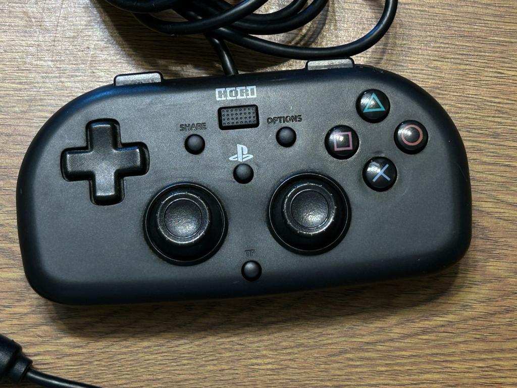 HORI Мини Проводной Геймпад PS4 Черный PS4-099 Контроллер протестирован