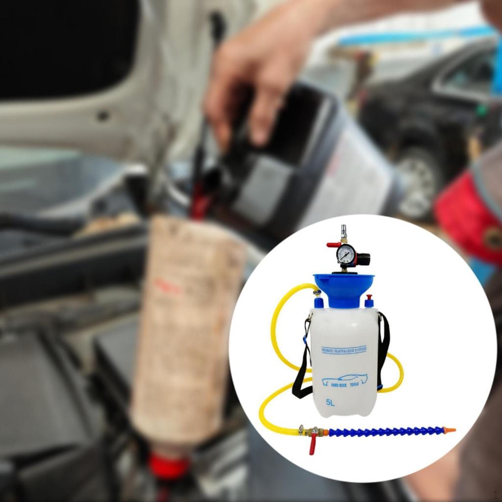 Пневматический насос для трансмиссионной жидкости, простой в использовании маслоотделитель, дозатор