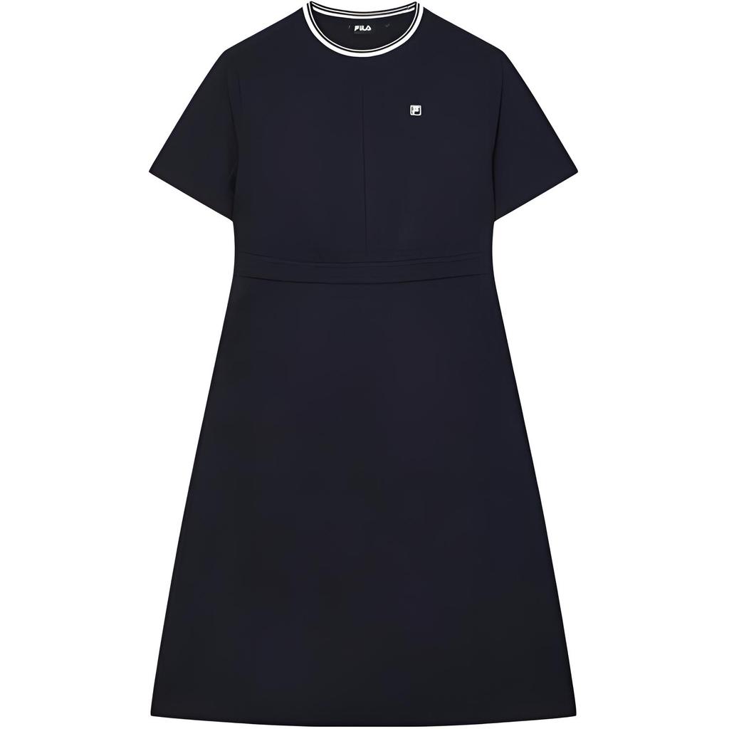 New FILA Short Sleeved Dresses Women's Legend Blue F11W434302FNV