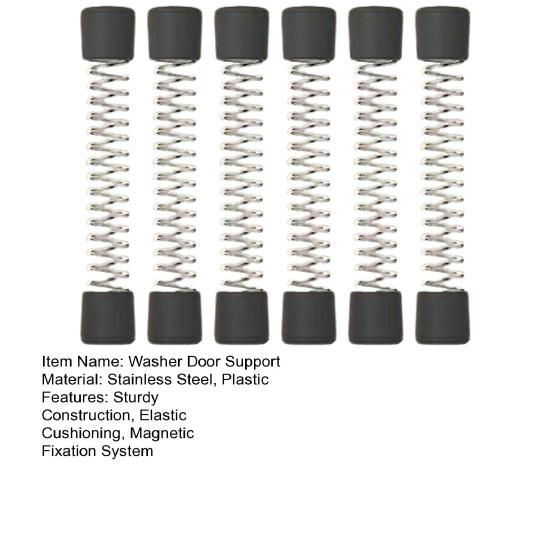 2/4/6 шт. Поддержка дверцы стиральной машины Магнитная фиксация Эластичная амортизация Предотвращает запах Легко использовать Блокиратор дверцы стиральной машины