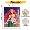 Disney Ариэль Русалочка цифровая масляная живопись набор для ручной росписи diy украшение дома. 83 символа.