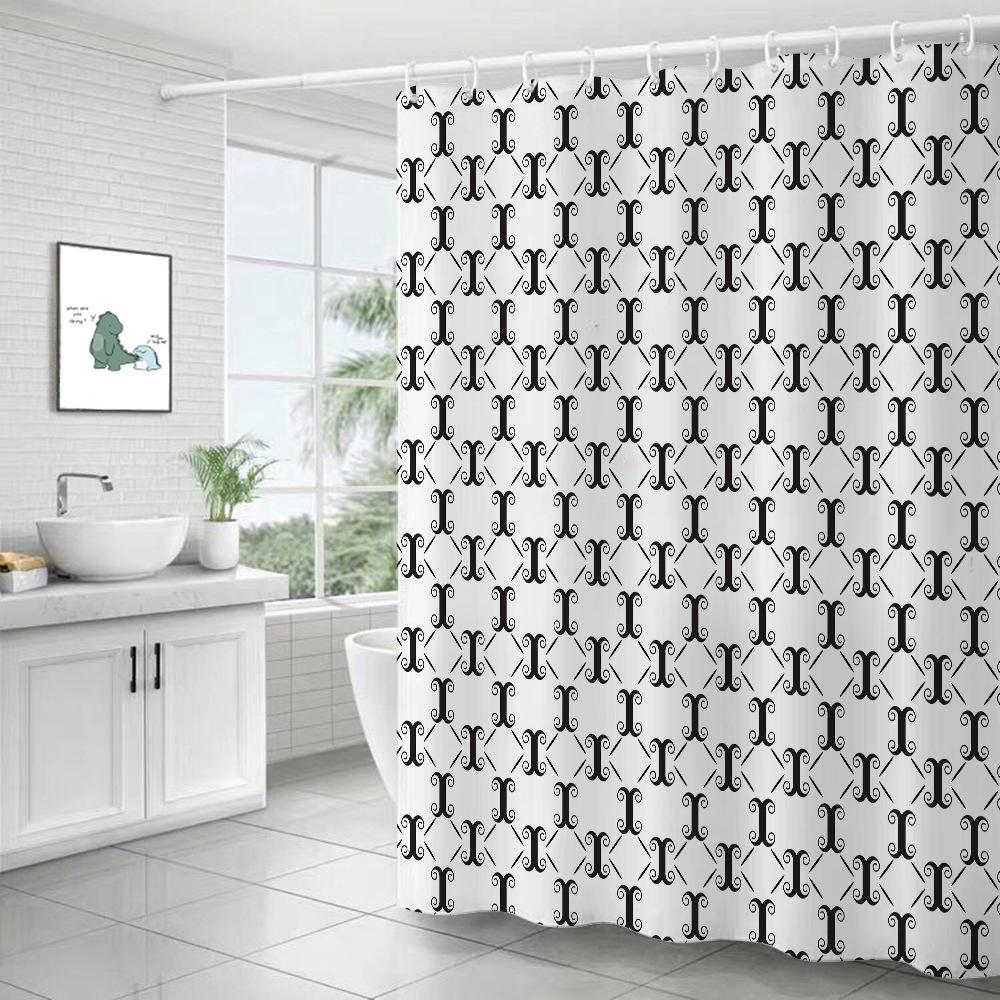 JINRUN утолщенная водонепроницаемая занавеска для ванной комнаты, устойчивая к плесени, занавеска для душа, занавеска для душевой перегородки, занавеска для душа, занавеска для ванной комнаты, бесплатная перфорация