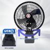 Портативный беспроводной осциллирующий вентилятор Makita-Style с аккумулятором для кемпинга и дома