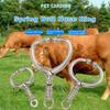 Cattle Weaner Ring Lock Catch Easy -using Stainless Steel Cattle Bull Nose Clip Ring for Farm