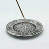 Pentagram Incense Holder Polished Aluminium 11.5cm