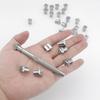 1set DIY Leather Sculpture Puncher Tool, Manual Leather Carving Printing Tool, Various Fancy Shape Engrave & Stamping Tool Set