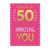 Simon Elvin The Special Years 50th Greetings Card (Pack of 6)
