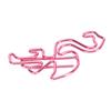 100pcs Flamingo Paper Clip Cute Animal Shape File Note Page Marker Clips Bookmark for File