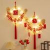 Three-dimensional New Year's Blessing Wreath Living Room for Household