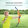 Aojie Kids' Bow and Arrow Set with Suction Cup Target - Safe Outdoor Archery Toy for Boys