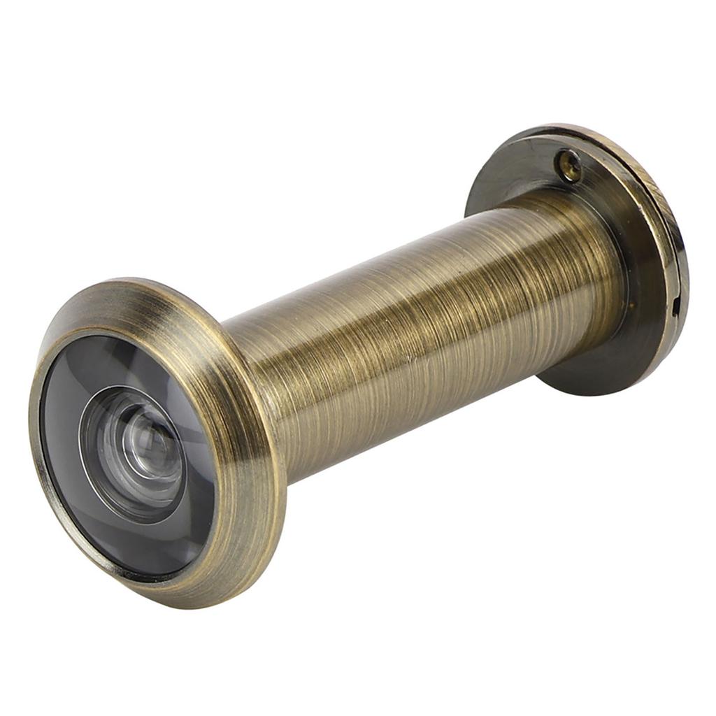 Противоугонный дверной глазок с углом обзора 220 градусов и задней крышкой для домашнего использования(Бронзовый цвет )