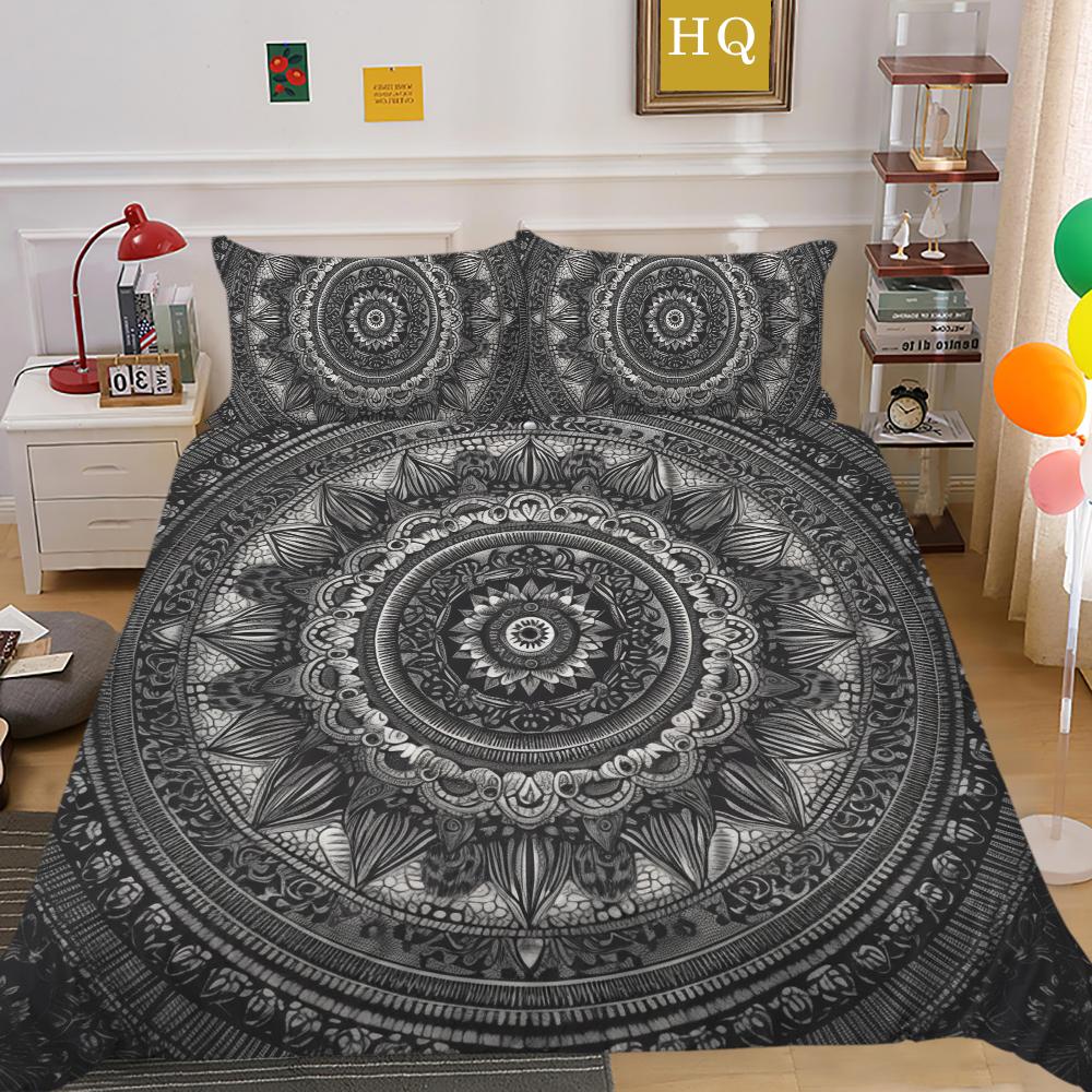 Домашние комплекты постельного белья, наволочка из микрофибры с принтом, пододеяльники для подростков, мужской двойной размер, домашний текстиль высокого ранга