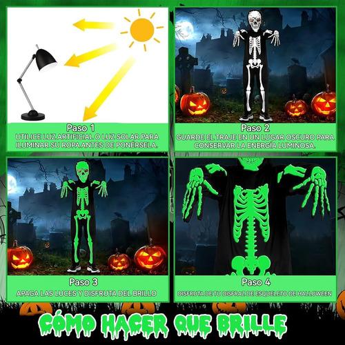 Kids Halloween Skeleton Costume, Glow In The Dark Costume,