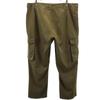 Austrian Army 80s military cargo pants khaki Button fly Men's Used