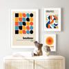 Выставочные плакаты и принты Баухауза, абстрактная геометрия Кита, настенная живопись на холсте, картина для гостиной, украшение дома, без рамки
