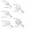 1Pce Stainlesss Steel Fine Mesh Strainer Set Versatile Long-Handle Sieves for Flour Tea  Coffee Oil Filtering