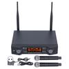 Wireless Microphone Stable Frequency UHF 2 Handheld Microphone with Receiver Set for Church