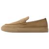 Leather Minimalist Versatile Casual Shoes Men Sneakers Sand-Brown 2621620107