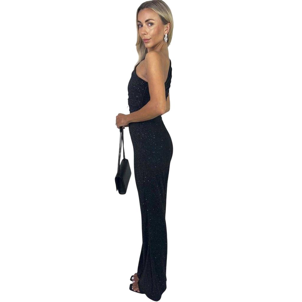AX Paris Womens/Ladies Sparkle One Shoulder Jumpsuit