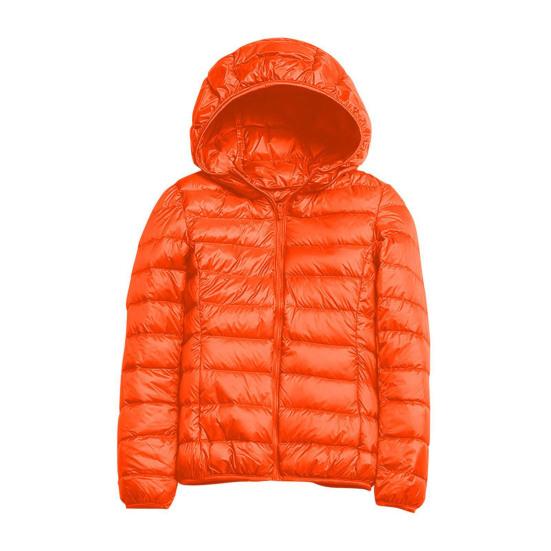 Женская зимняя куртка-пуховик с капюшоном и карманами на молнии, однотонная укороченная куртка с длинными рукавами и подкладкой на молнии