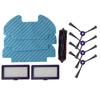 For Samsung Powerbot-E VR05R5050WK Main Brush Side Brush Mop Cloth Kit Replacement Vacuum Cleaner Parts Accessories Set