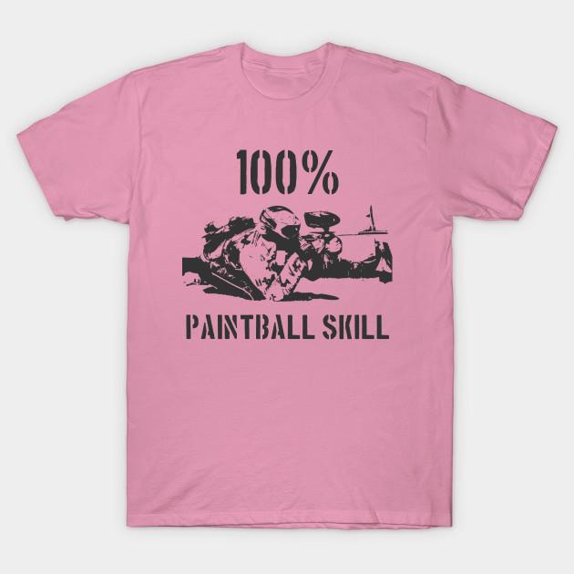 Женская футболка 100 Пейнтбол Навык Принт Харадзюку Каваий Футболка Летняя Футболка с коротким рукавом Женская Футболка Топ