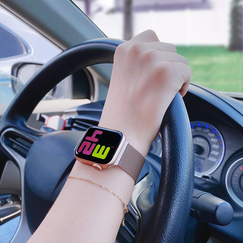 Парашютные ремешки для Apple Watch ultra 2 3 ремешок 49мм 46мм 44мм 40мм 45мм 41мм Миланская петля Браслет iWatch серия 9 8 se 10 11