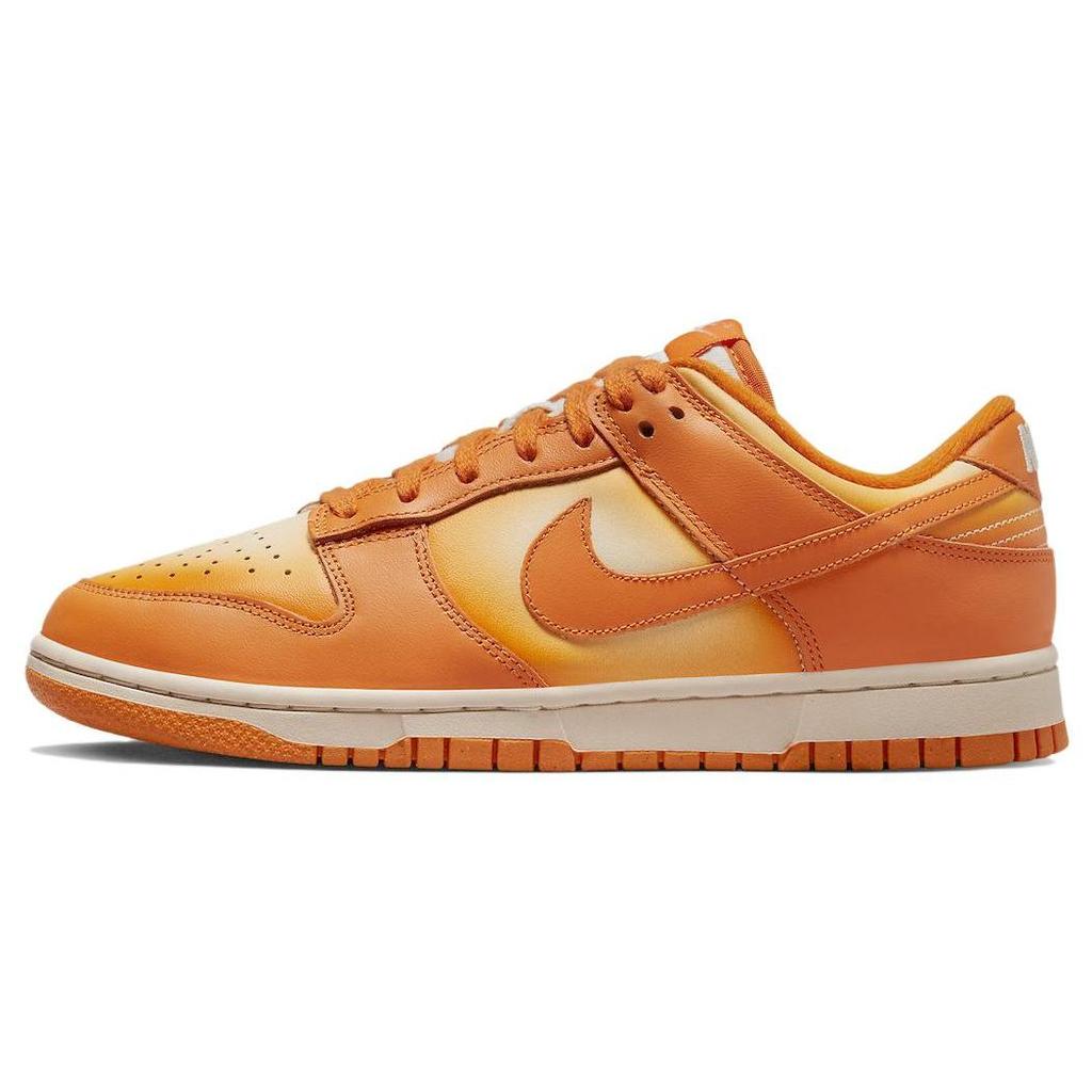 Nike Womens Dunk Low 'Magma Orange' (women's sizes) Magma Orange / Magma Orange / Pearl White Skate Shoes DX2953 800