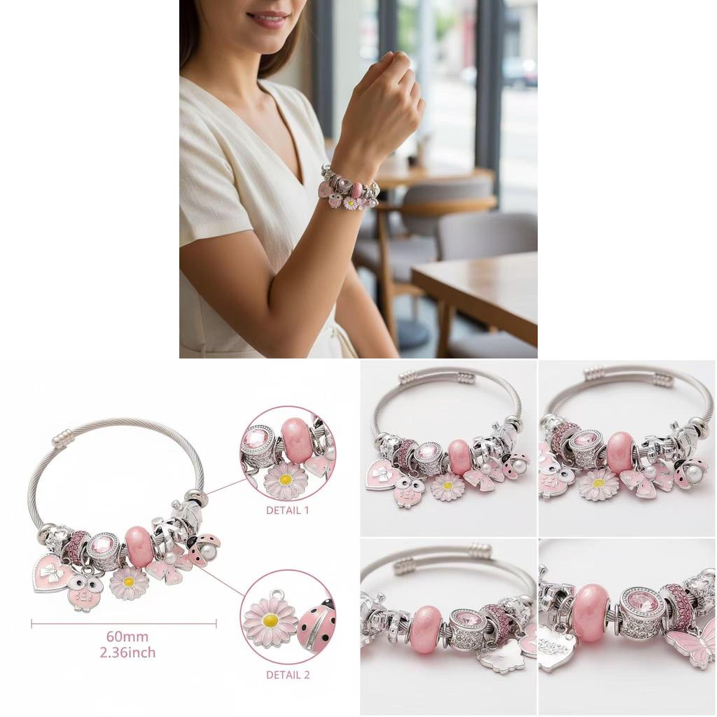 Diy Owl Butterfly Pendant Jewelry With Stainless Steel For Summer Fashion Accessories