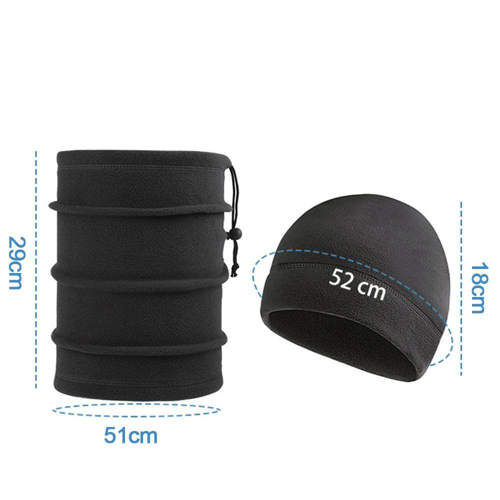 Толстая шапка шарф комплект однотонная шапка для верховой езды комплекты шапка шарф для женщин мужчин