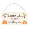 Pumpkin Spice Hanging Sign