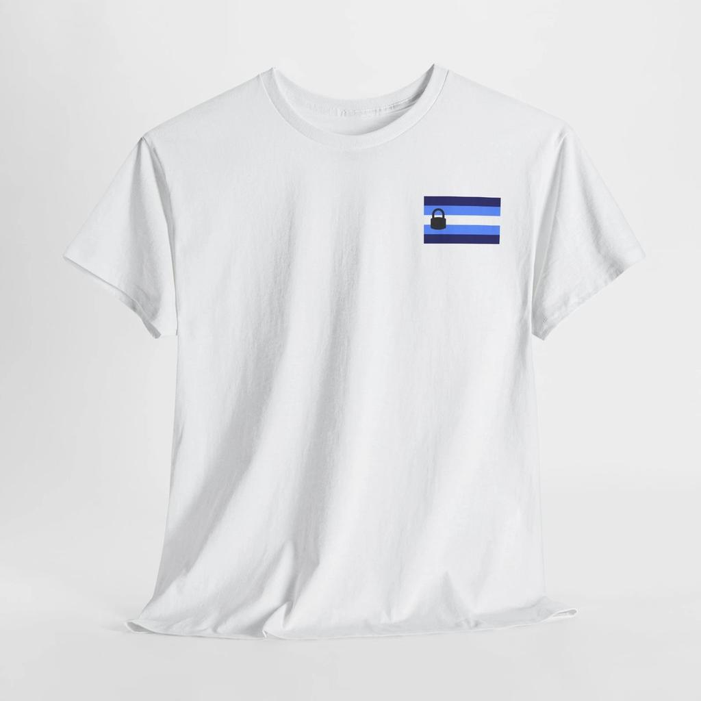 Футболка унисекс Chastity Flag, рубашка с символом БДСМ кинка, топ Trust Submission Control,