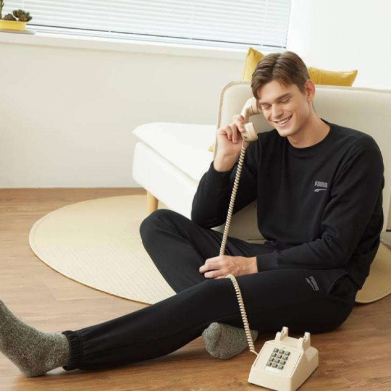 Puma Боди Puma Men S Норка Флис Домашняя одежда Верх и низ Комплект Вариант