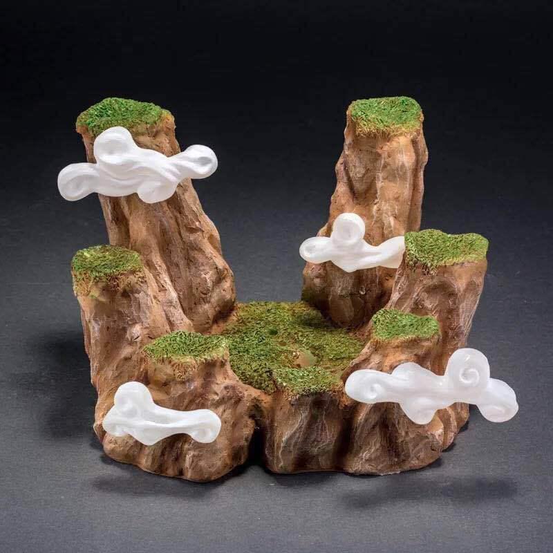 Dragon Ball WCF MEGA Shenron with Rockery Background and Dragon Balls Action Figure Model Boxed.