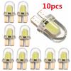 10Pcs T10 194 W5W Cob Silicone Shell Led Lights Car Width Light Door Light