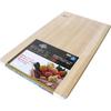 Ichihara Woodworks Wooden Cutting Board, "Kufujin" (Wood Lady), Natural Wood, Wide, 39 X 23 X 1.4 Cm, Made In Japan
