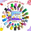 Air Dry Clay 56 Colors, Modeling Clay for Kids, DIY Model Magic Clay, Molding Clay Kit with Sculpting Tools, Non-Sticky Soft and Super Light, Arts